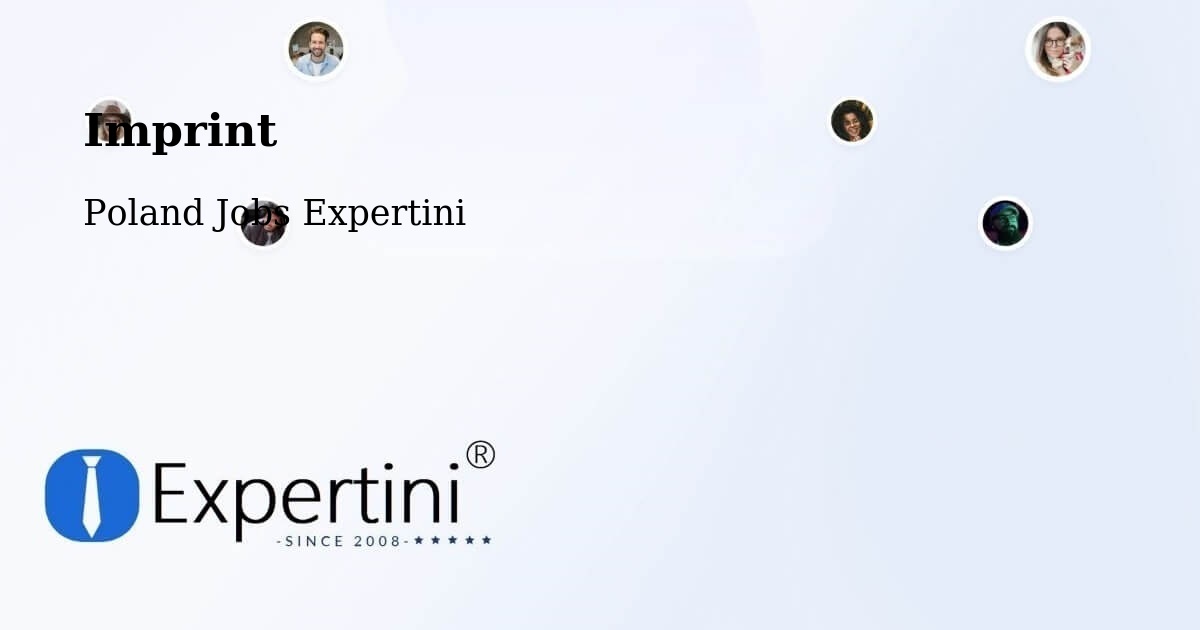 Imprint – Zabrze - Poland Jobs Expertini